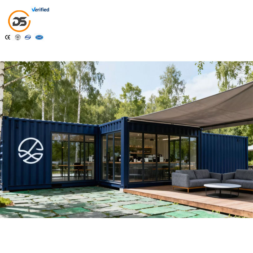 Low Price Steel Container Homes 20Ft Prefab Tiny House Multi-story Steel Container House Modern Design