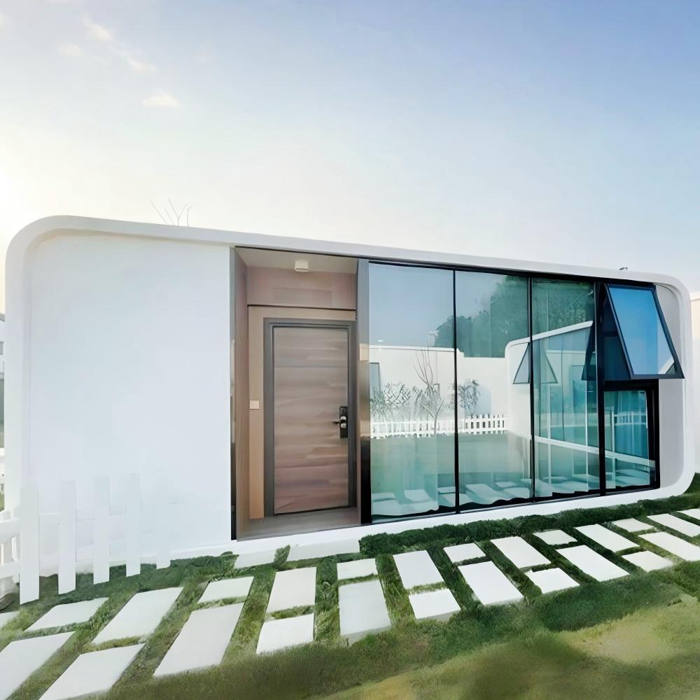 Direct Factory Price Smart Office Pod Capsule House Garden Home Mobile Office Prefab Modular House Movable Design Apple Cabin