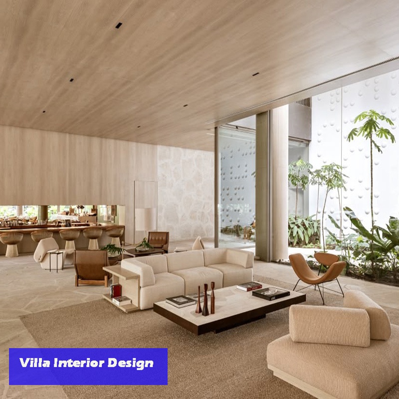 Modern 3D Interior Design Luxury Villa Townhouse-Dream House One-Stop Solution for Bathroom Living Room Apartment Hotel