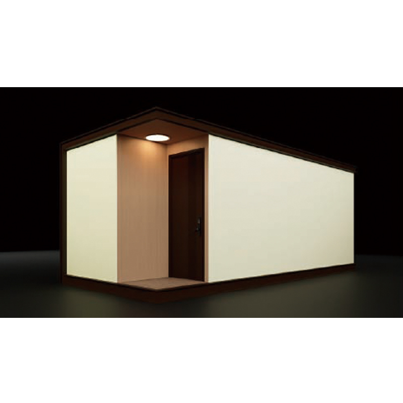 Modular Prefabricated House for Temporary or Permanent Residence
