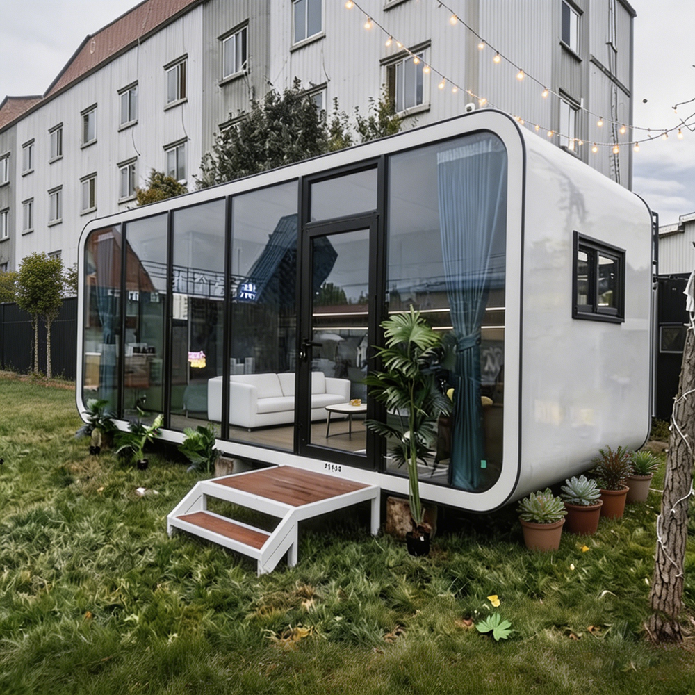 Work Pod Modular Cabin Insulated Waterproof Fireproof Soundproof High Quality New Easy Install for Backyard Office Vacation Home