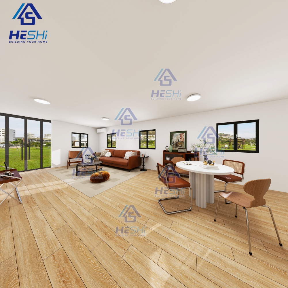 Spacious lounge layout