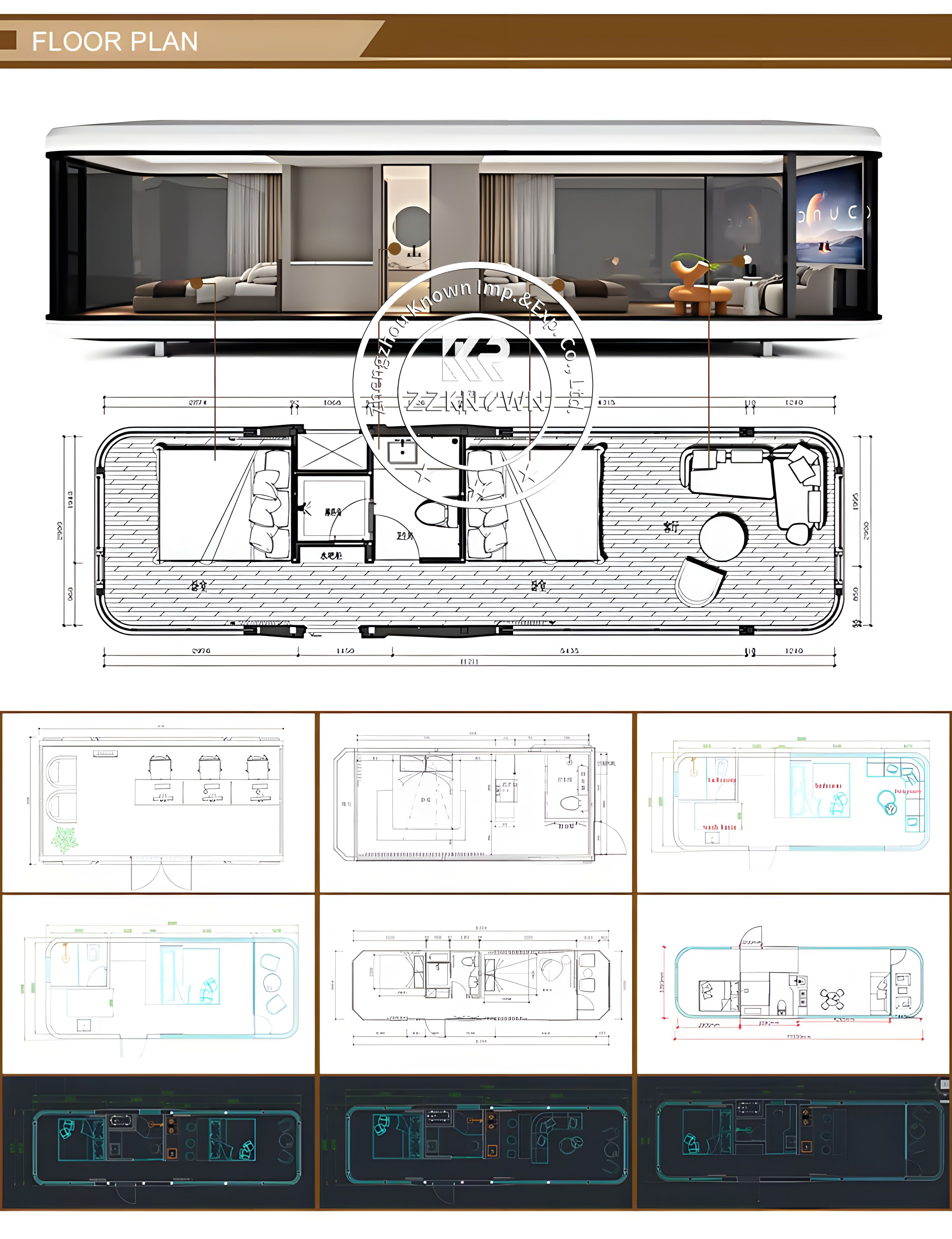 Space Capsule Interior and Durability Features