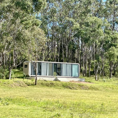 Prefab Eco Lodge Turnkey Solution for Eco Resort Off Grid Accommodation Business
