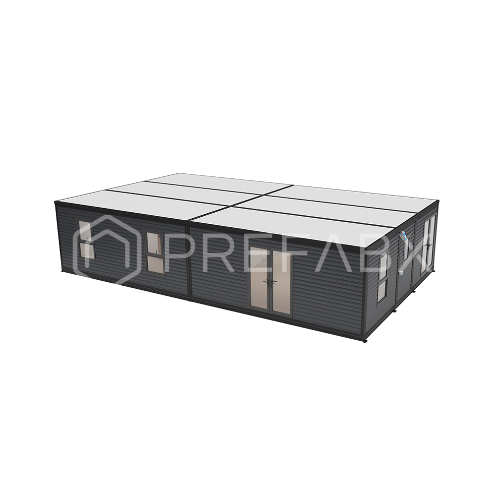 PrefabX Fully Configured Prefabricated Module House For Flipping And Mixing Eco-Friendly Green Apartment