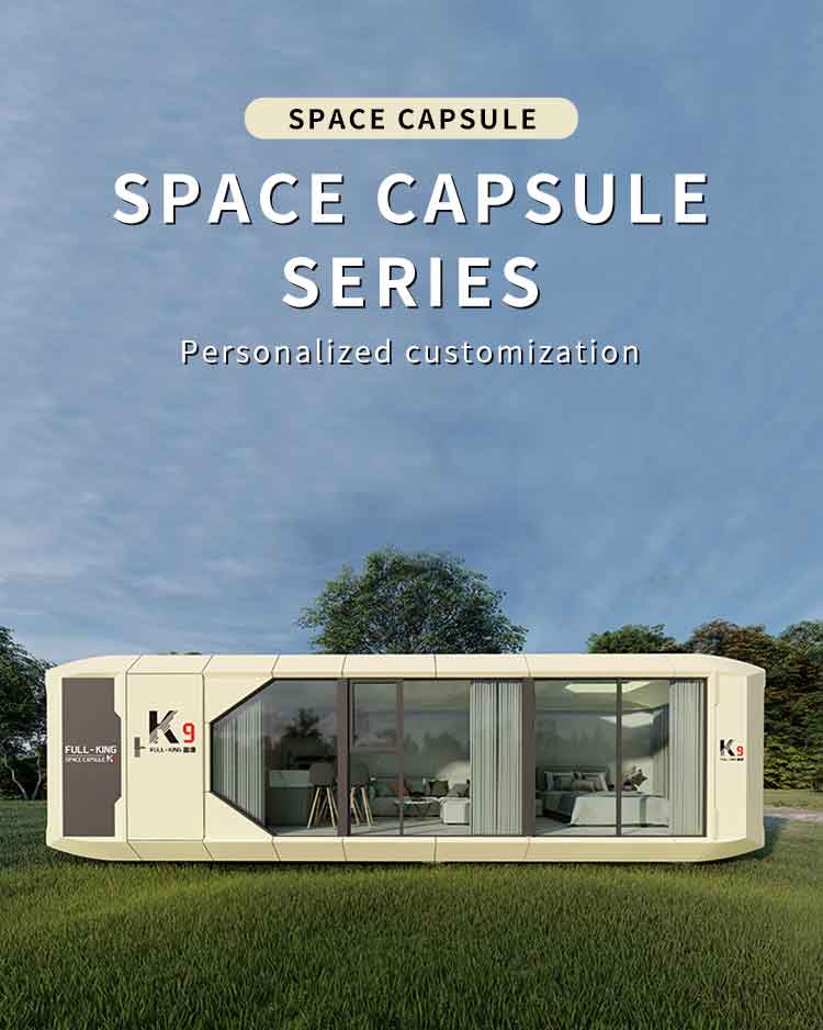 Modular Smart Tiny Capsule Space House with High Mobility and Smart Home System