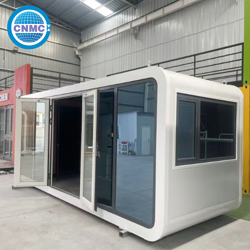 Commercial Grade 20ft 40ft Apple Cabin Prefab Home Mobile Villa Heavy Duty Structure Modular Building Office Shop Customized