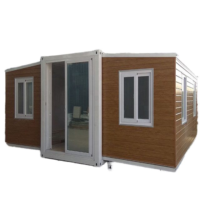Luxury Shelter Prefab Commercial Prefabricated Expandable Container Home 20ft Sandwich Panel Mobile Living Container House
