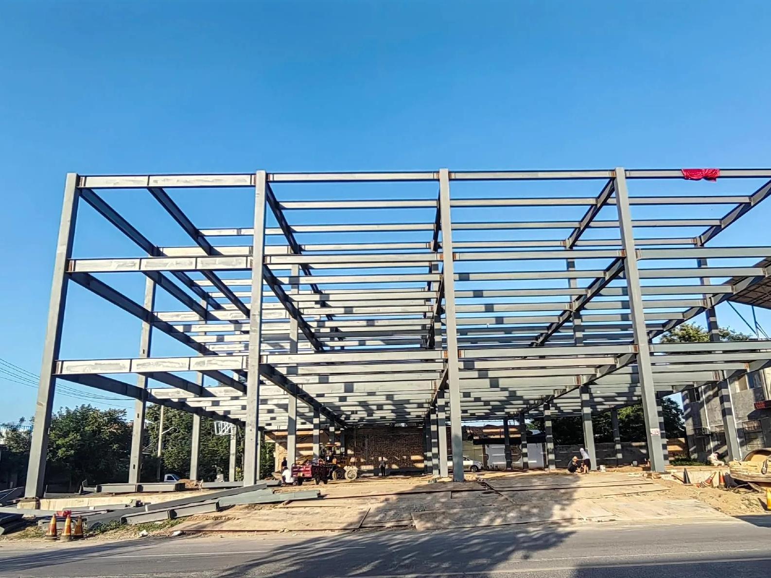 Modern Prefabricated Light Steel Structure Multi-story Buildings Are Widely Used in Schools Hotels Apartments