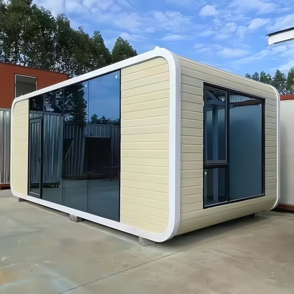Lightweight Prefabricated Container Tiny Space Capsule Mini House Moveable Pod Homes Office Smart apple Cabin