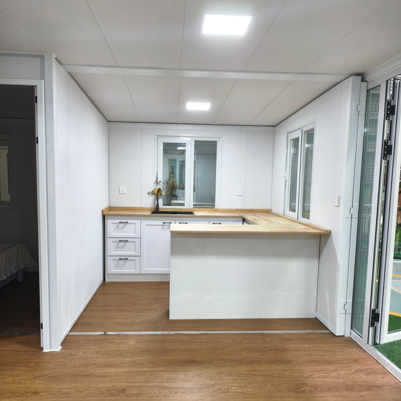 Double Wing Expandable House Modern Modular Living Space Smart Design Portable Cabin Flexible Layout Stylish Housing Solution