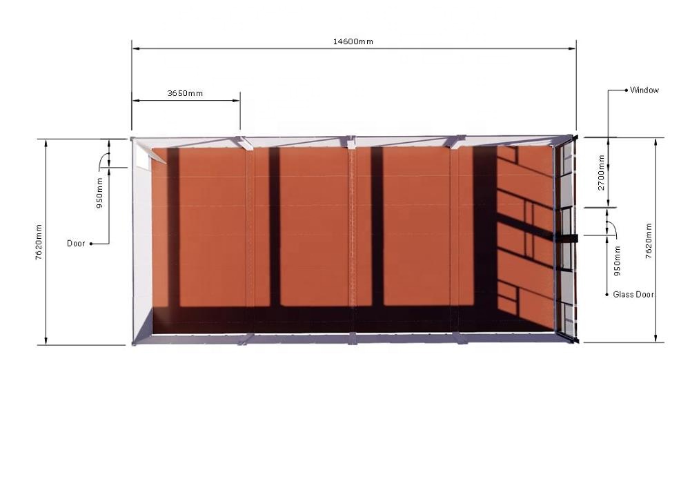 China Factory Villa Produce Prefabricated Building/ Prefabricated House Price