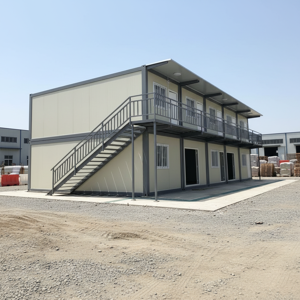 TOPPRE Prefabricated House Dormitory Apartment Prefab Modular Homes Detachable Container Office Building Construction Labor Camp