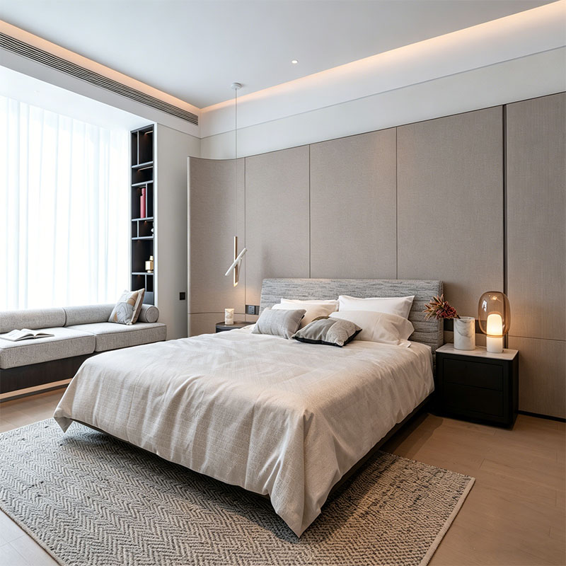 KOJOON Luxury Modern Villa Hotel Service Project Whole House Eco-Friendly Bathroom Furniture Customization Custom Built Houses