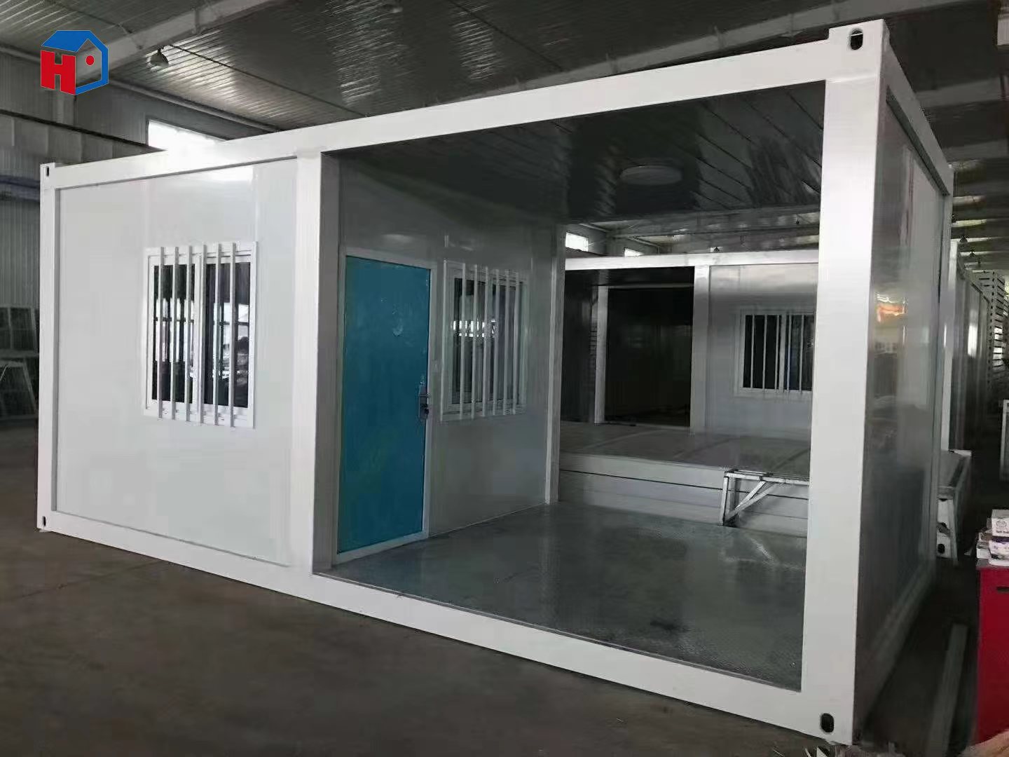 Mobile Prefab House Full Furniture Turnkey Solution Modular Living Home Modern Round 5 Year Warranty Hongxin Brand
