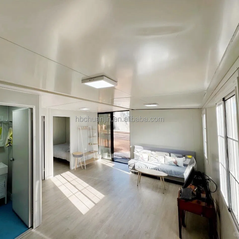 Best-Selling Detachable Container House with Bathroom Customizable Small House, Vacation Home, Ready-to-Live Mini Modular House