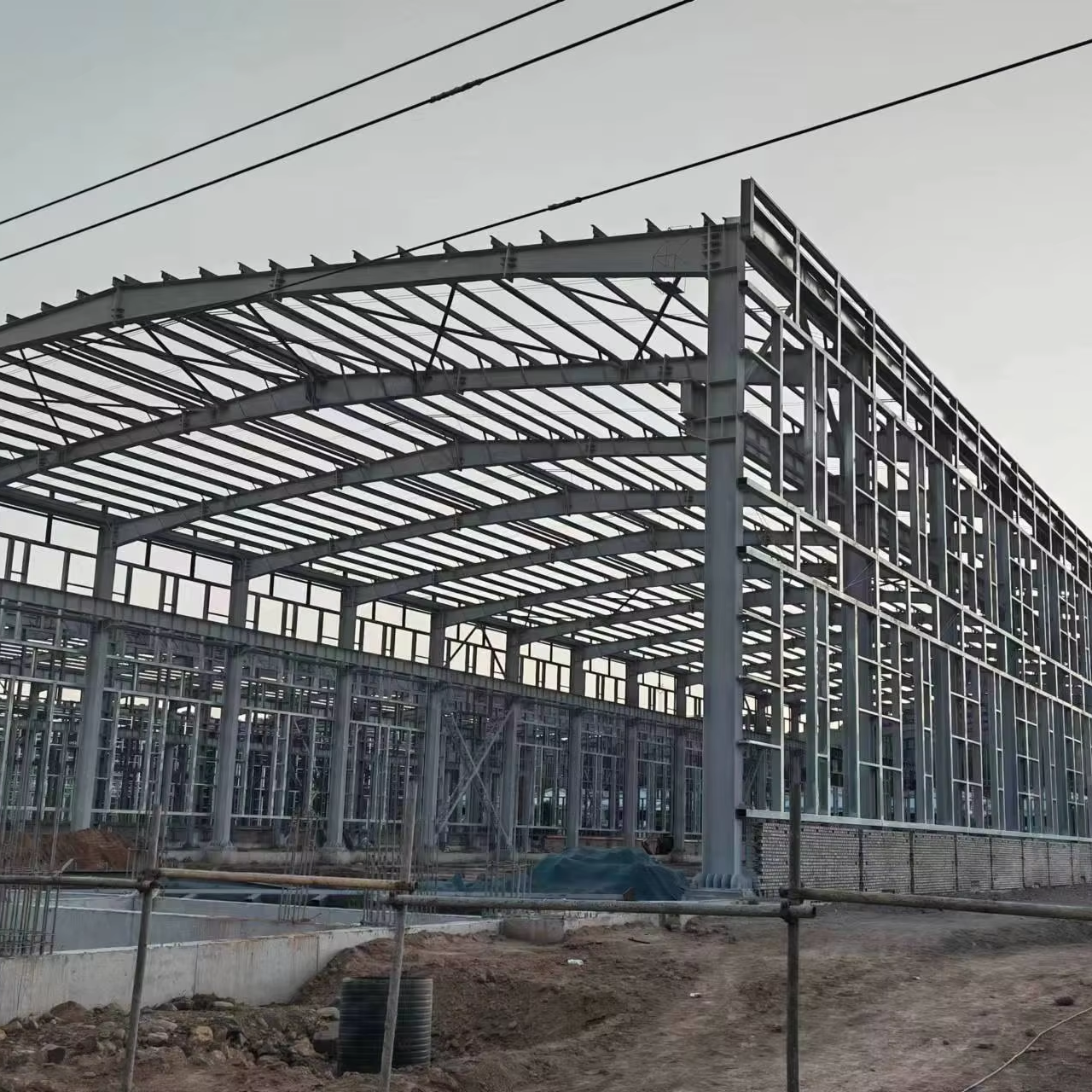 Cost-Effective Industry Low Cost Durable Large Span Steel Frame Structure Building Prefab Warehouse