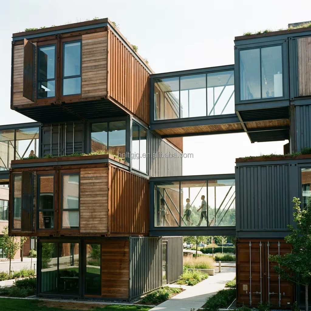 Modern Architecture Luxury Container Cabin for Mountain View Vacation