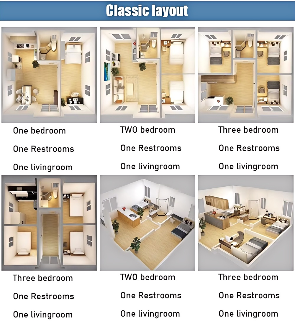 Prefabricated House Assembly Diagram
