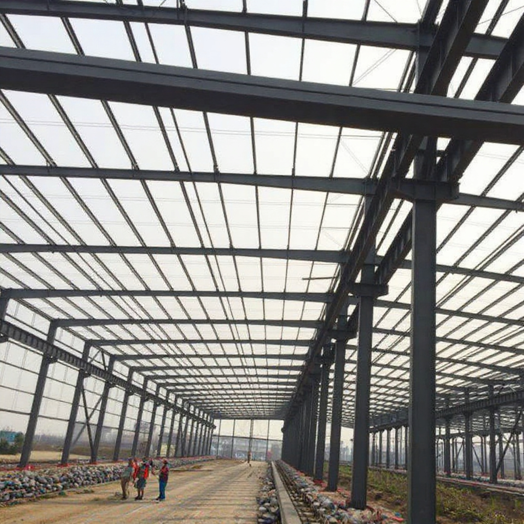 Cost-Effective Industry Low Cost Durable Large Span Steel Frame Structure Building Prefab Warehouse
