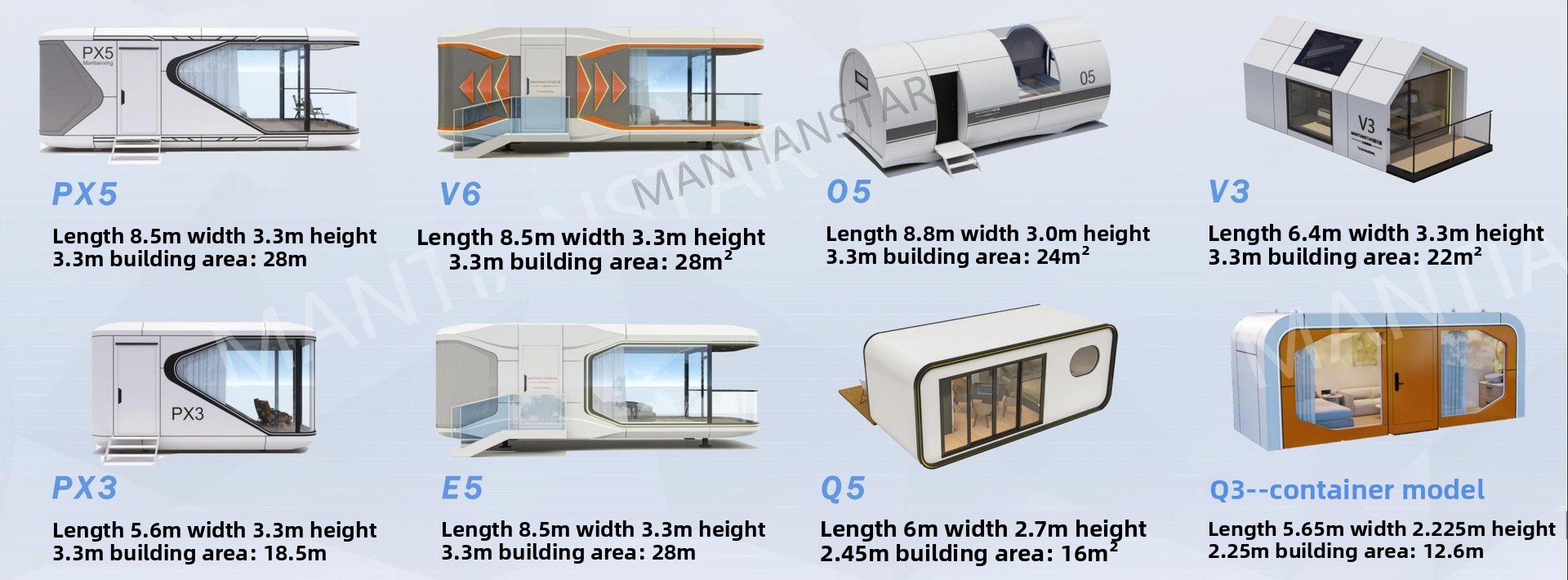 Modern Prefab Outdoor Structure Layout