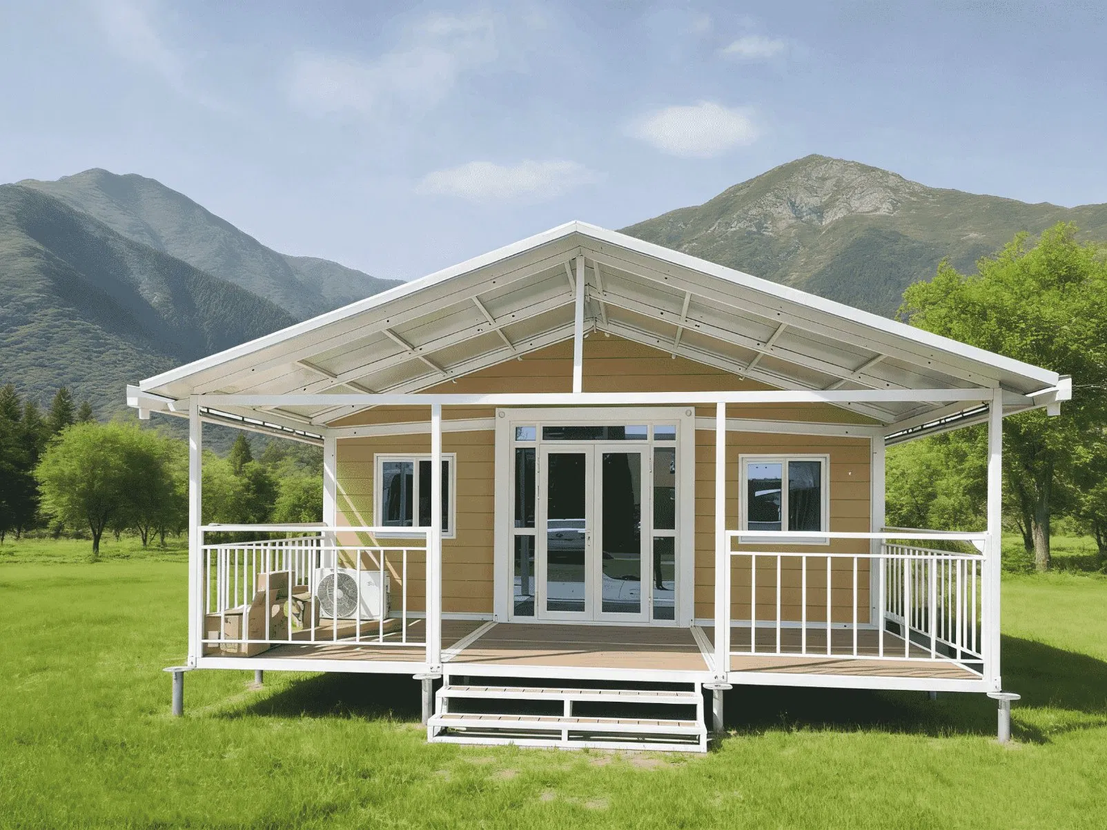 Windproof Durable Expandable Container House Prefab Permanent Modular Home