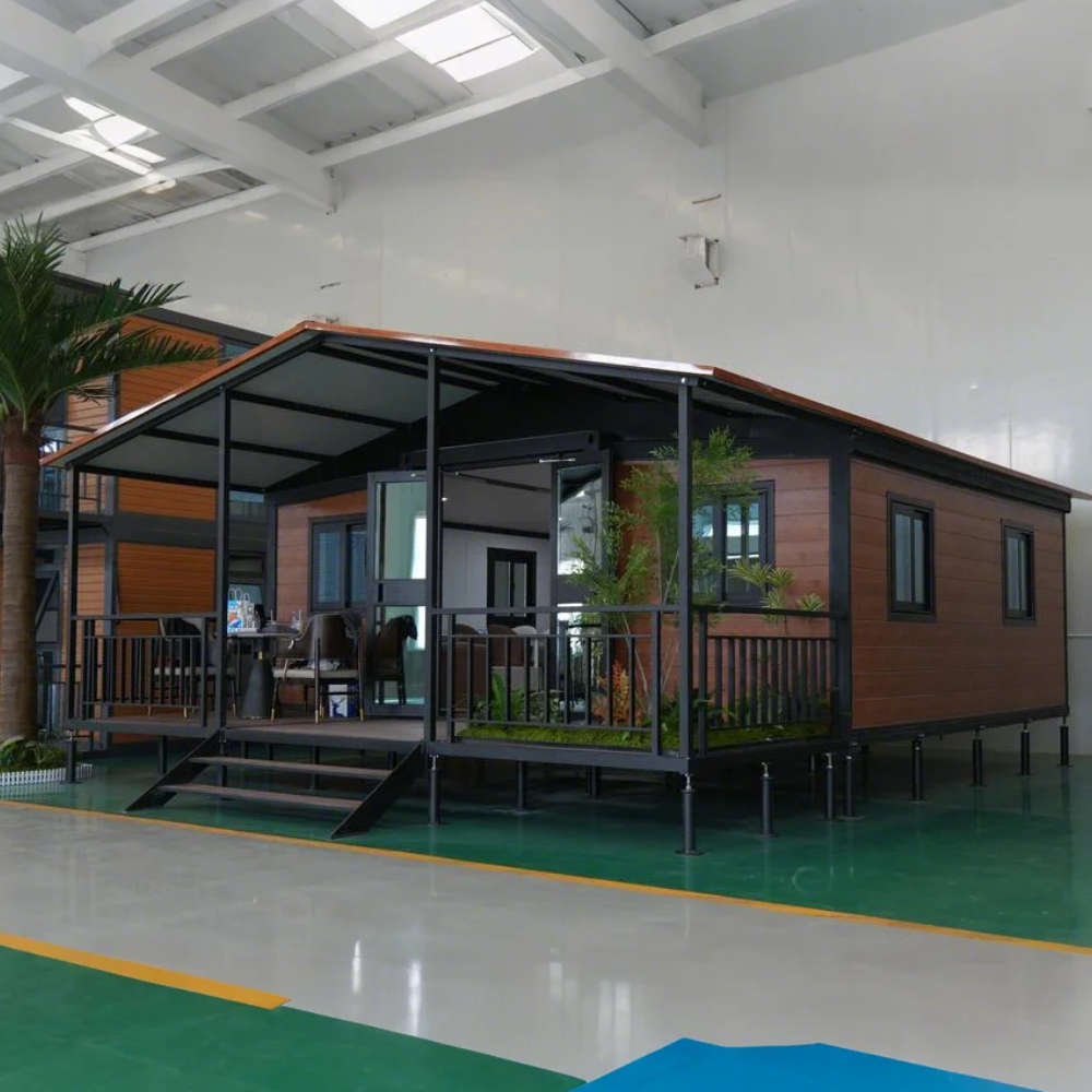 Luxury Villa Solar Power Off-grid Modular 20FT 40FT Expandable Container House Flat 2 3 4 Bedrooms Tiny House
