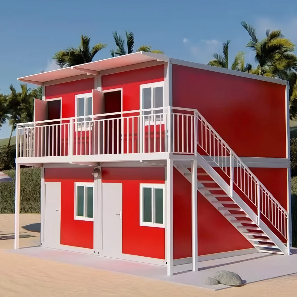 Customized New 20FT 40FT 3 Bedroom Luxury Living Home Prefab House Expandable Container Homes with Bathroom for America