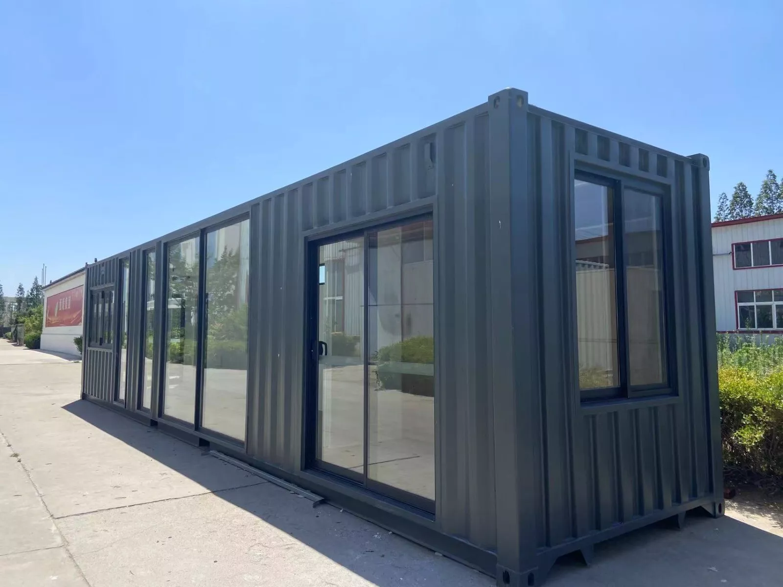 Tiny House Villa Prefab Shipping 20ft 40ft Flat Pack Container House Detachable Steel Modern Cabin House
