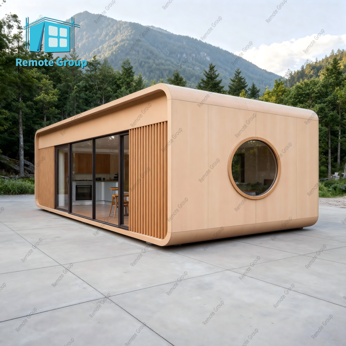 2025 China Factory Hot Sale Luxury Capsule Tiny House with Smart Home System