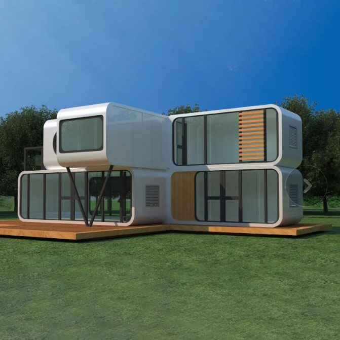 20ft 40ft Customized Home Living House Cabin Ready Made 3 Bedroom Container House