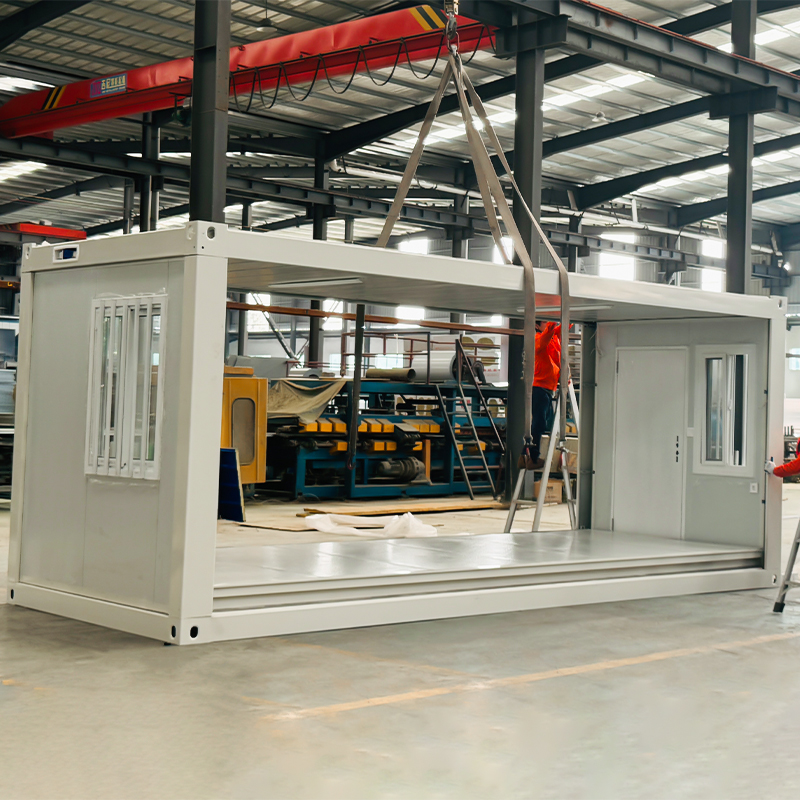 Wholesale Price Modular Housing Foldable Container House Anti-Corrosion Steel Frame Structure Multi-Story Container Apartment