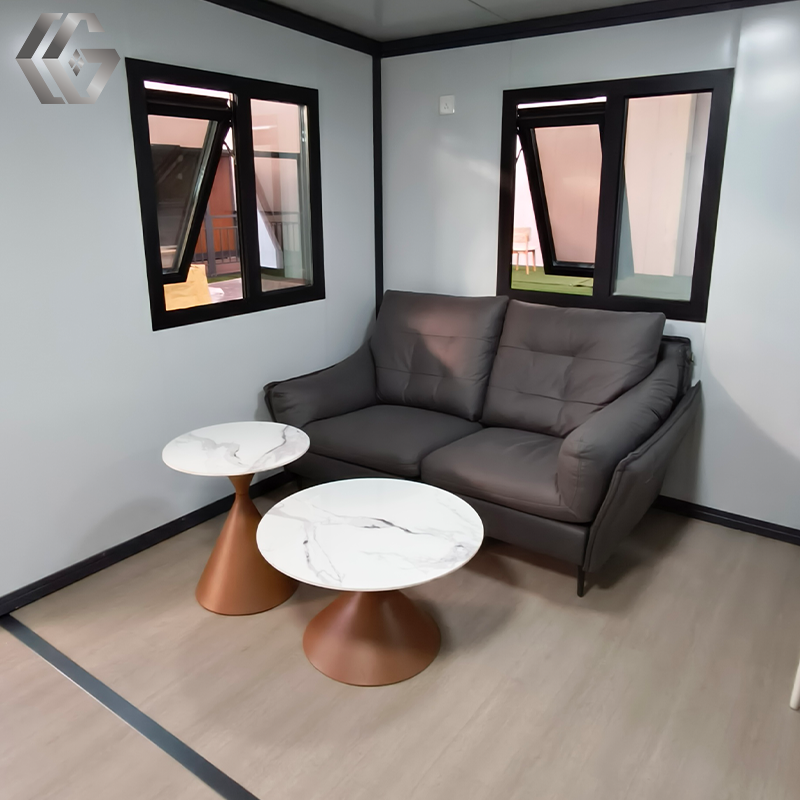 High Cost Performance Prefabricated Houses Modified Coffee Restaurant Cafe Turnkey Container Home Shop Container House
