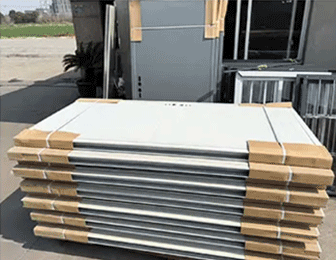 Steel door