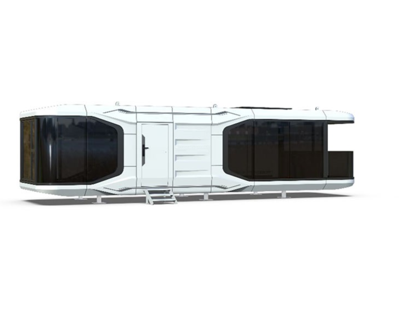 Prefabricated Space Capsule House Layout