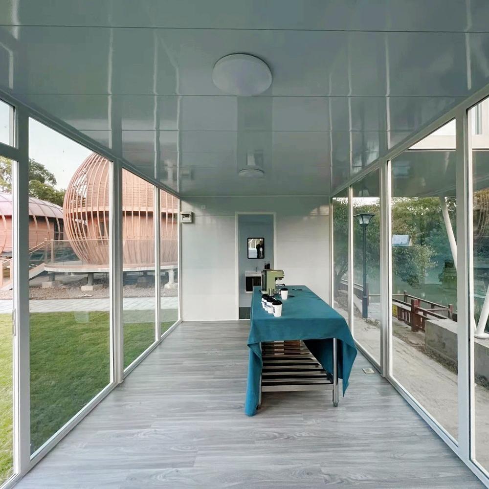 Direct Factory Price Smart Office Pod Capsule House Garden Home Mobile Office Prefab Modular House Movable Design Apple Cabin