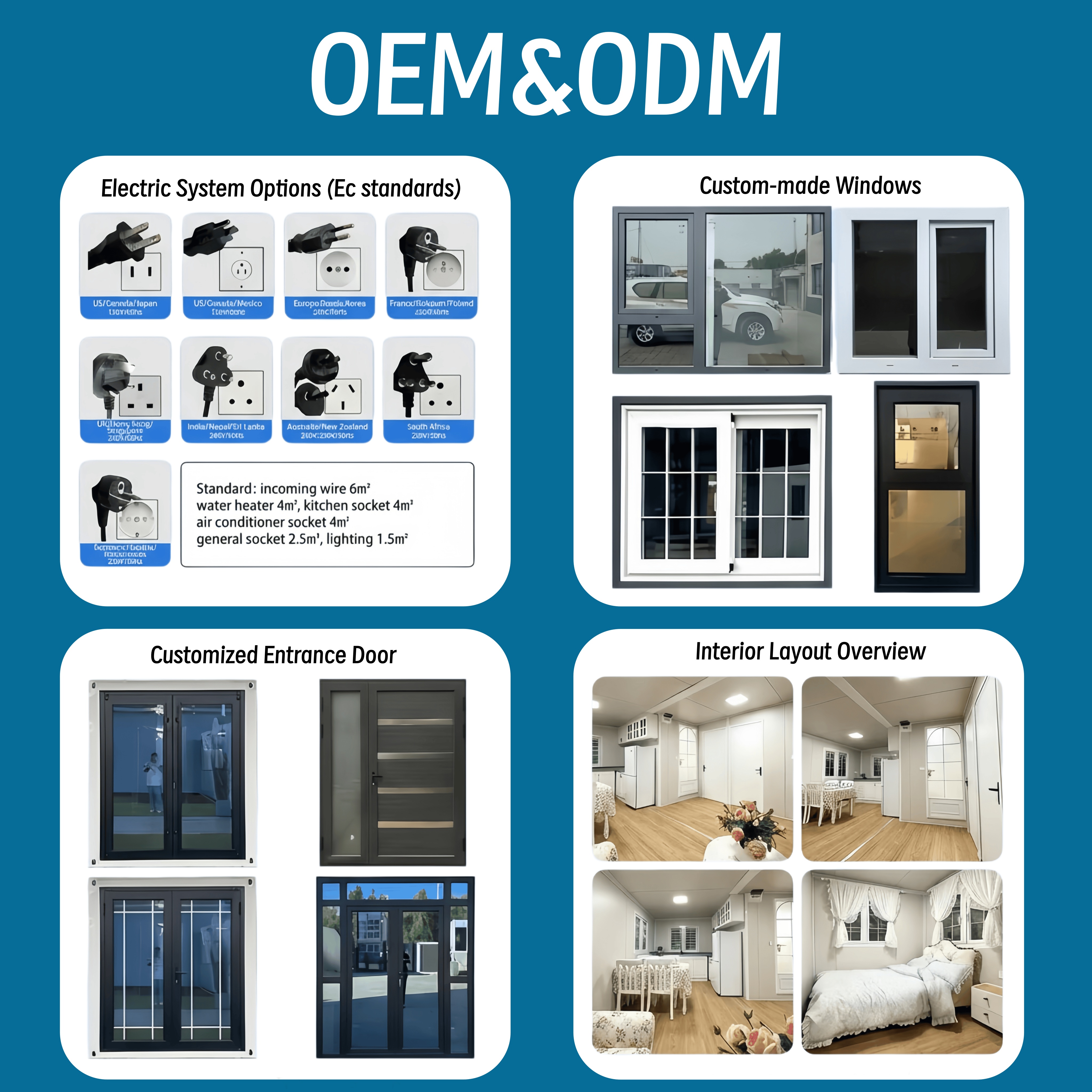 20ft Prefab Flat Pack Container House Portable Modular Cabin for Mountain Camping Glamping Site Accommodation
