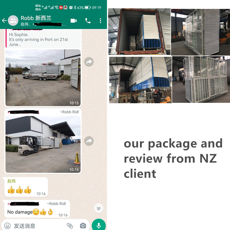 FCL packing on steel pallet