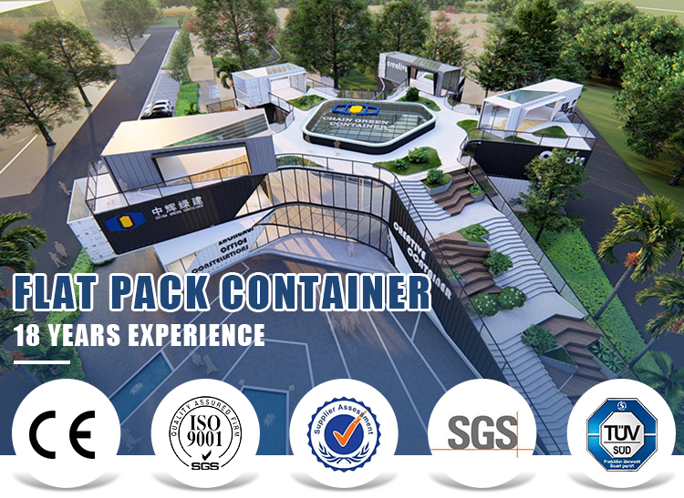 Prefab Detachable Container House Coffee Shop Restaurant Container Bar