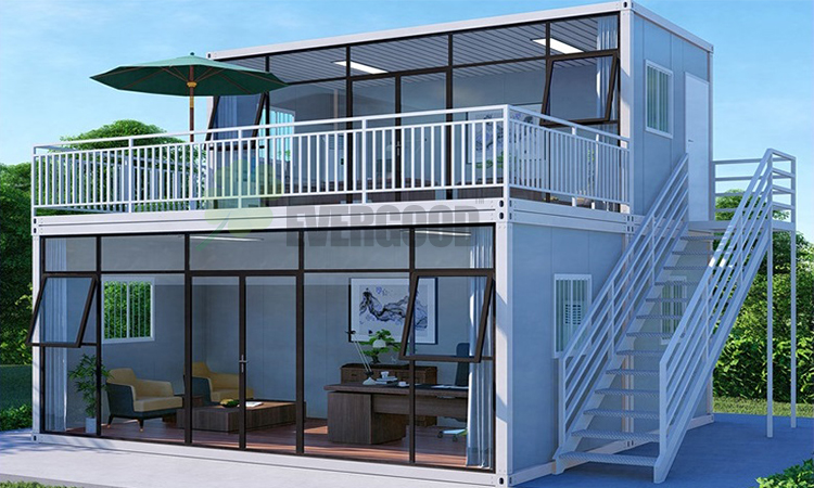 Completed Modular Office Building
