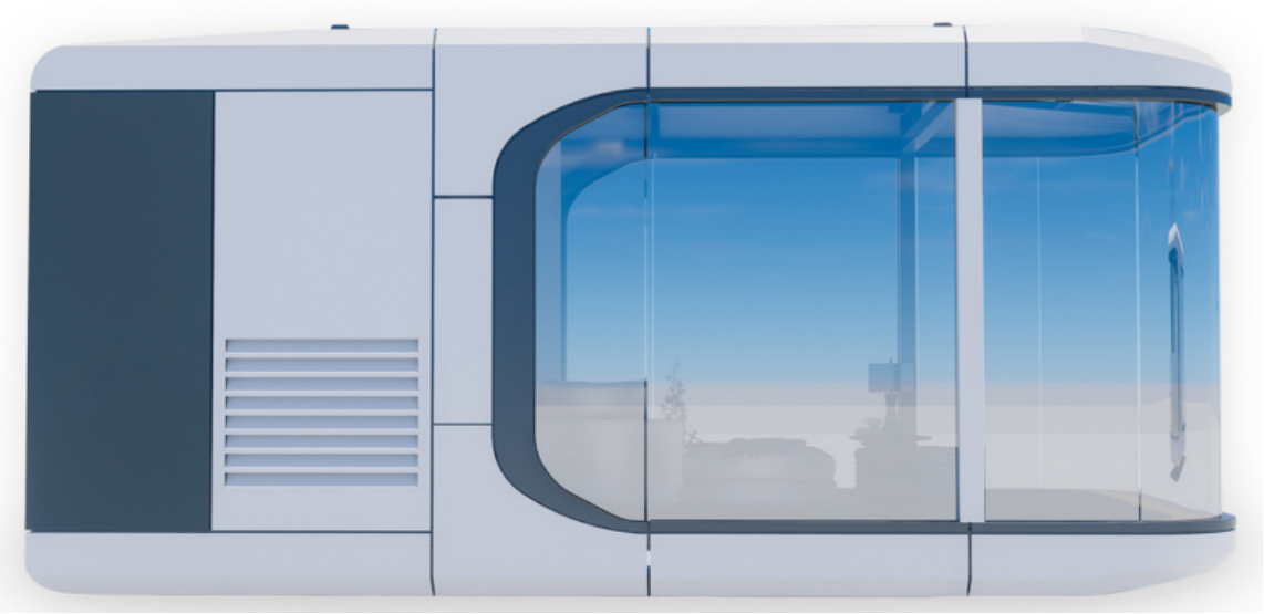 Modern Ready Made Modular House China Portable Prefabricated Homes Luxury Container Apple Cabin House Space Capsule
