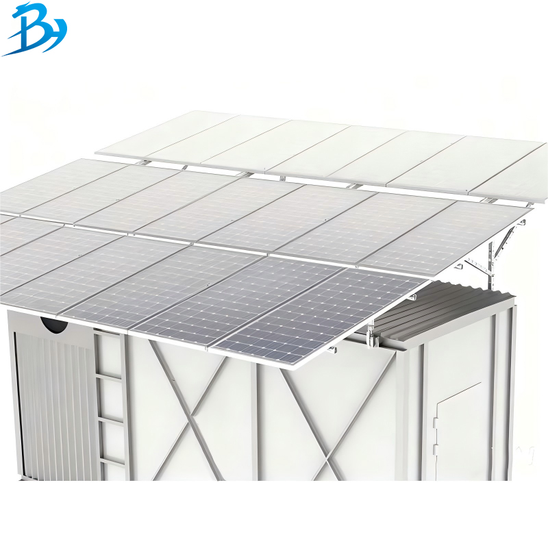 Solar Powered Mobile Box Type Double Door Cold Room Energy Saving Cold Storage For Food Preservation Solar Energy