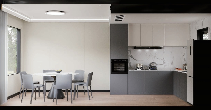 Modular Prefabricated House for Temporary or Permanent Residence