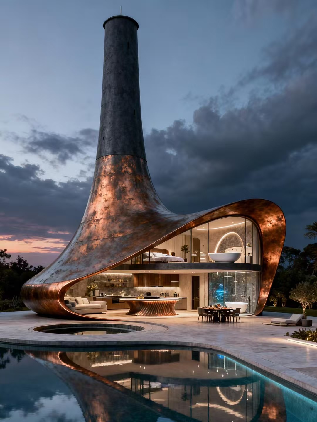 2026 Luxury Space Capsule House | Fully Prefabricated Mobile Home with Custom Aviation Aluminum Shell &amp; Unique Shape Design