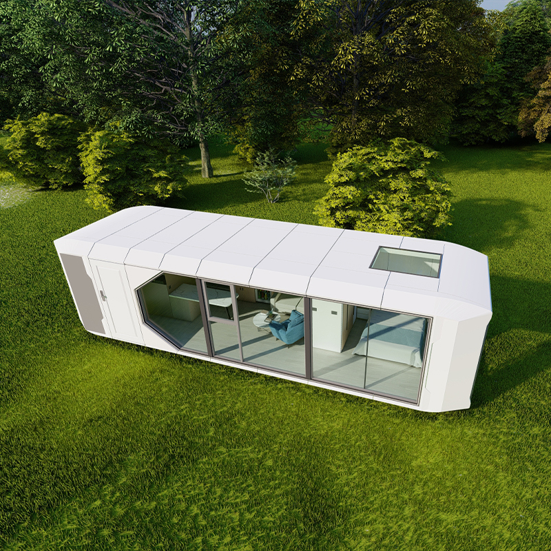 Modular Smart Tiny Capsule Space House with High Mobility and Smart Home System