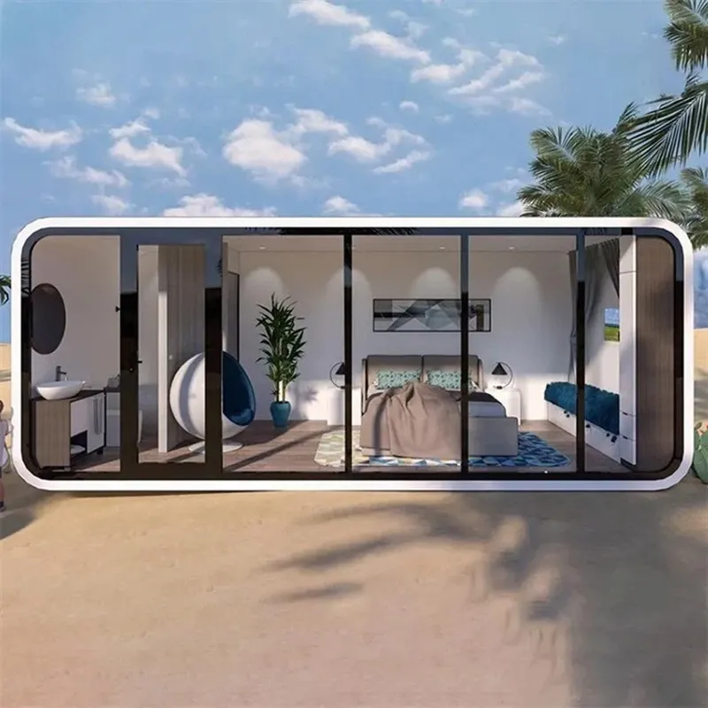 Modular 20FT/40FT Expandable Container Home for Temporary or Permanent Living Needs