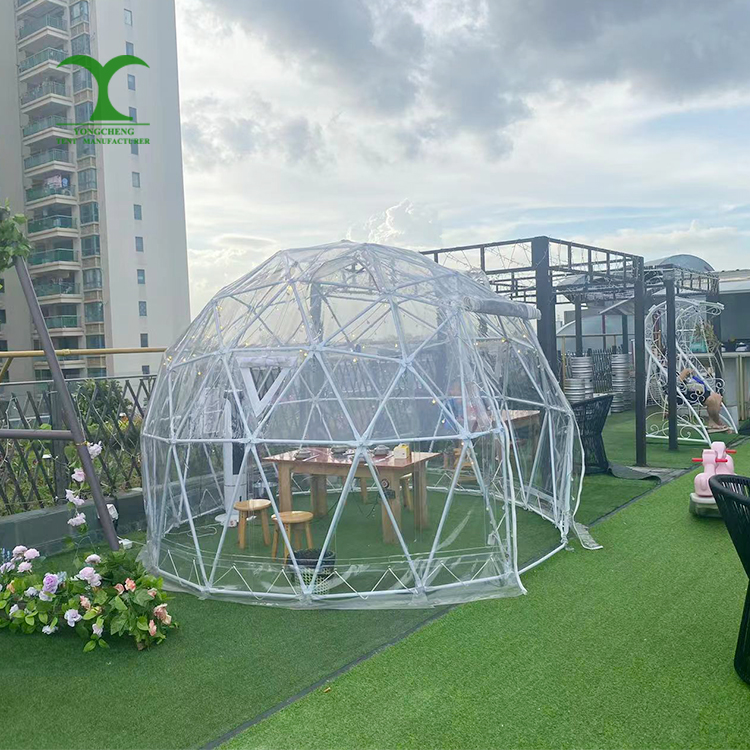 3.6m dome tent for 2 people dinner