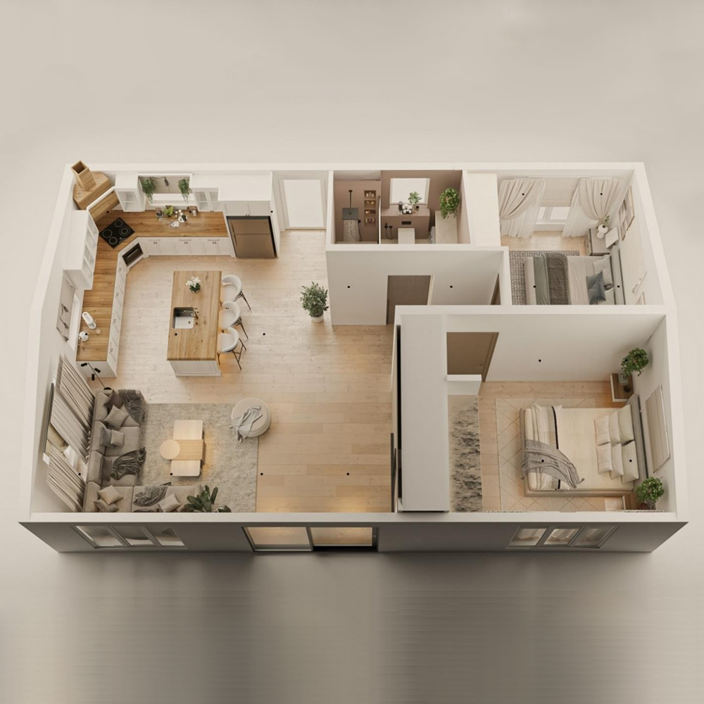 High Prefabrication 95% SIP Prefabricated Modular House Energy Efficient Fast Installation Residential Resort Modular Villa