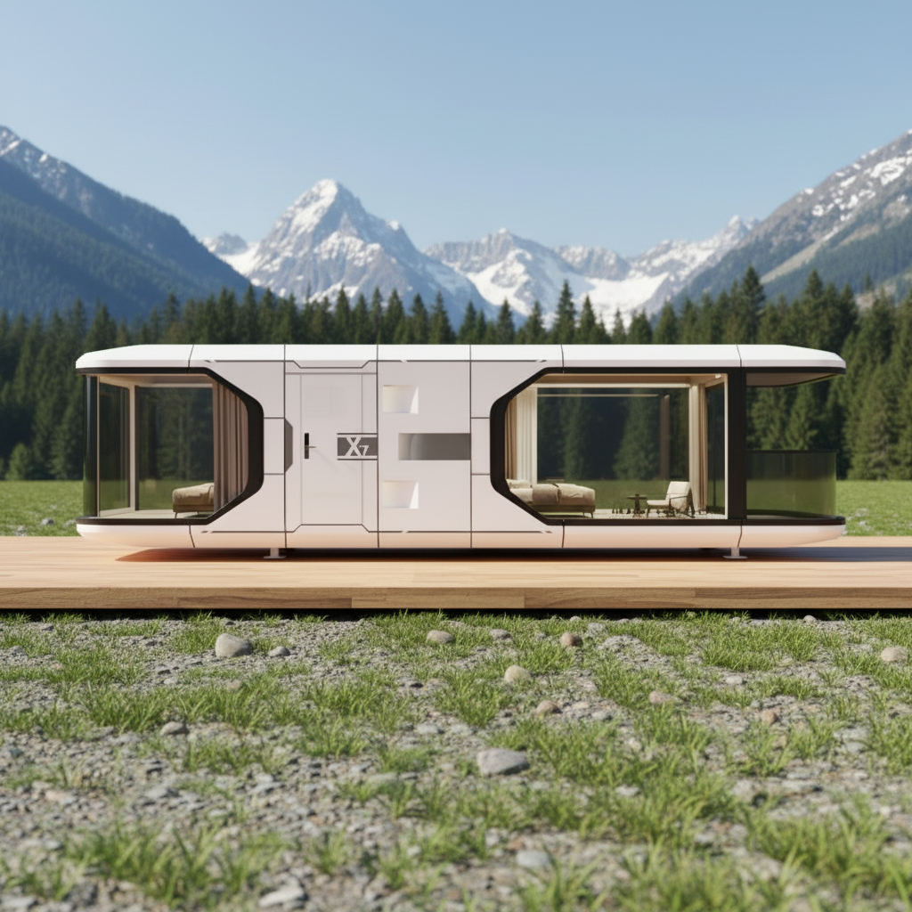STAR CABIN X7 Modern Luxury Modular Capsule House Fully Furnished Smart Mobile Prefab Pod for Resort Glamping