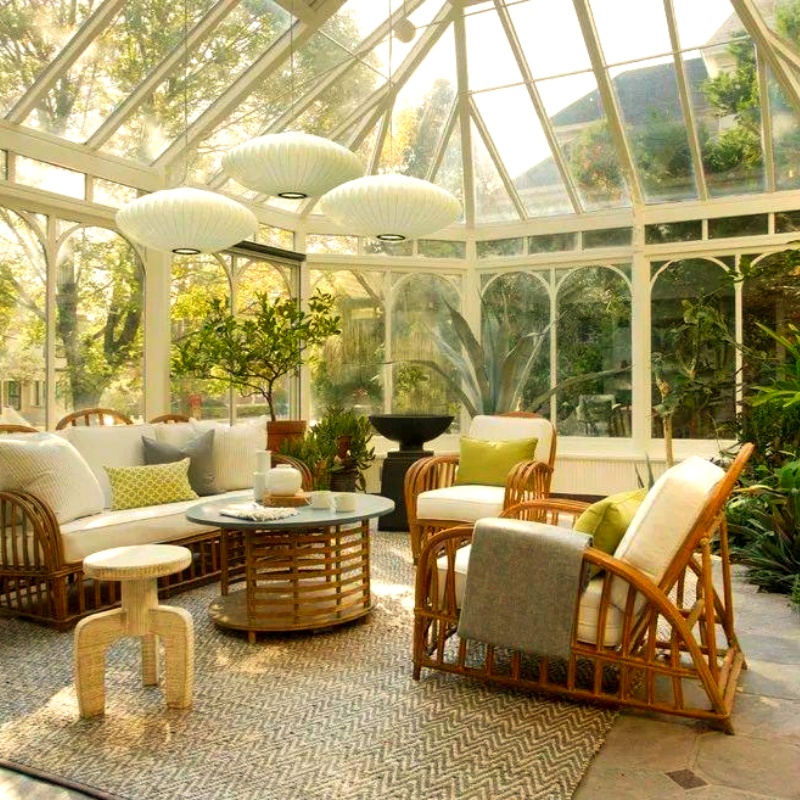 Custom Courtyard Garden Sunroom Personalized Design Available.